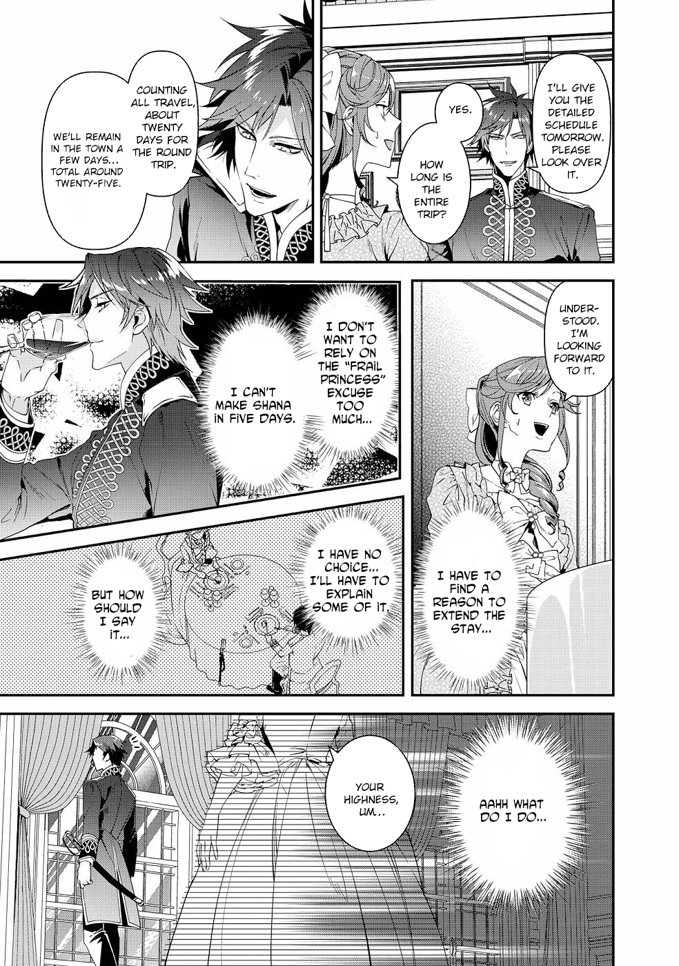 Crimson Shinigami suffered from sleeping princess Chapter 18 - . Page 9